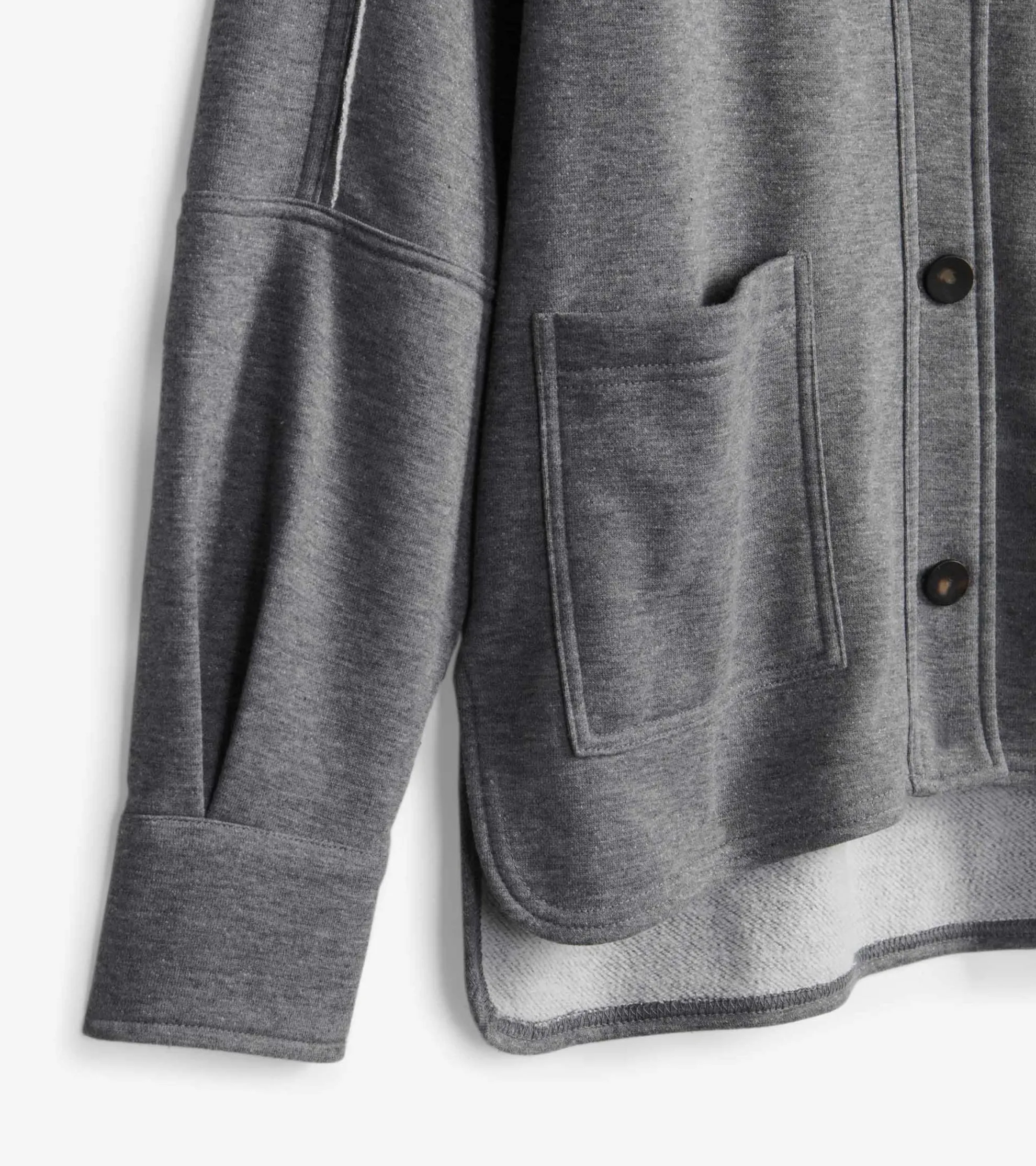 Online Emily Relaxed Blazer - Charcoal Melange Women Sweaters|Outerwear
