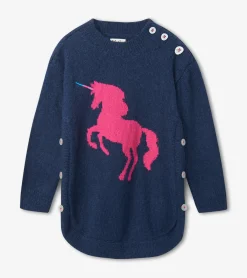 Hot Fantastical Unicorn Chunky Sweater Tunic Tops|Sweaters