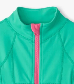 Best Girls Aqua Green Active Jacket Sweaters