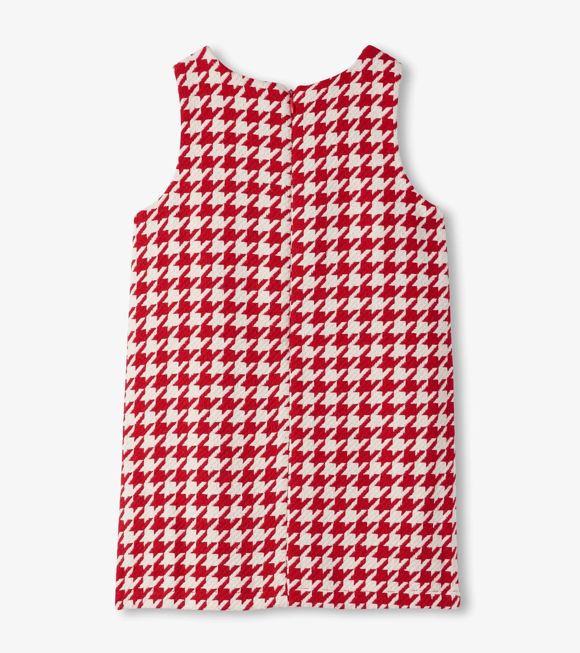 New Girls Big Bow Houndstooth Dress Dresses