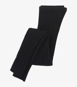Sale Girls Black Cable Knit Leggings Bottoms