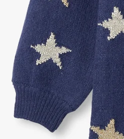 Outlet Girls Blue Starlight Sweater Dress Dresses