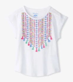 Hot Girls Boho Relaxed Relaxed T-Shirt Tops