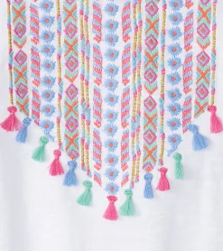 Hot Girls Boho Relaxed Relaxed T-Shirt Tops