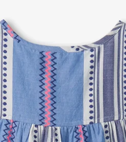 New Girls Boho Stripe Tiered Dress Dresses
