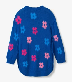 New Girls Bold Flowers Sweater Tunic Sweaters