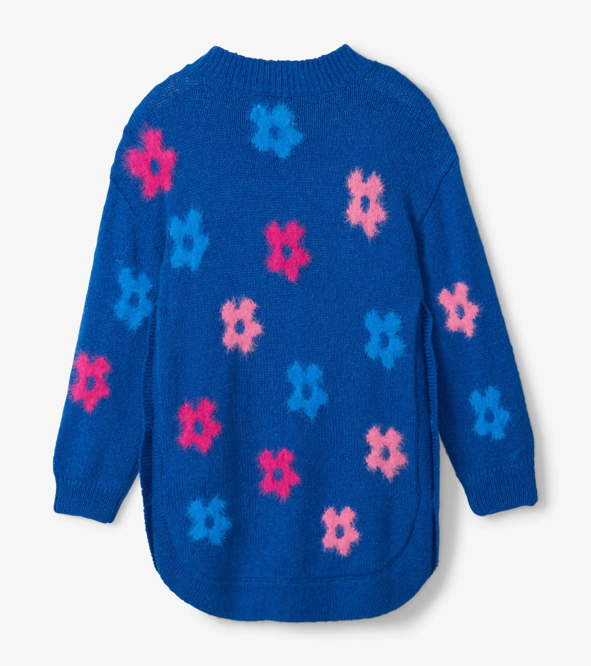 New Girls Bold Flowers Sweater Tunic Sweaters