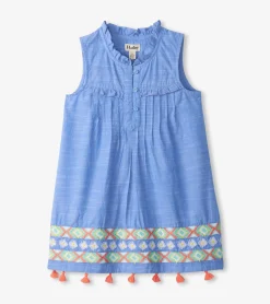 Best Girls Chambray Pintuck Dress Dresses