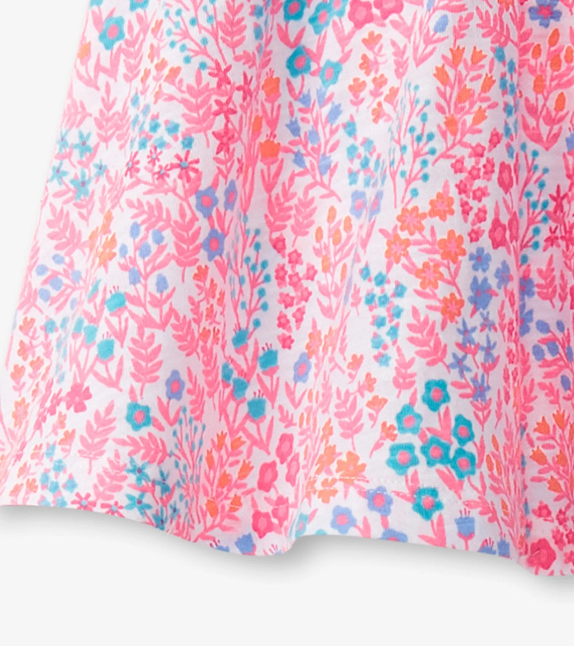New Girls Ditsy Floral Floaty Skort Bottoms