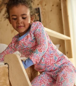 New Girls Ditsy Floral Pajama Set Sleepwear|Sleepwear