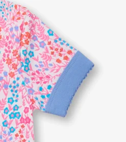 Girls Ditsy Floral Short Pajama Set Sleepwear|Sleepwear