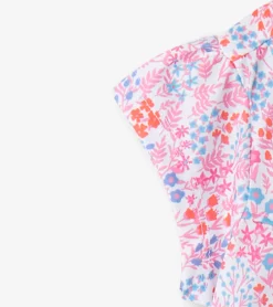 Girls Ditsy Floral Short Sleeve Nightgown Sleepwear|Sleepwear