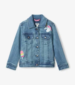 Clearance Girls Everything Fun Jean Jacket Tops