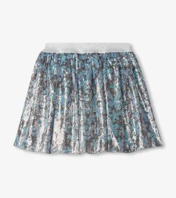 Hot Girls Flower Shimmer Sequin Tulle Skirt Bottoms