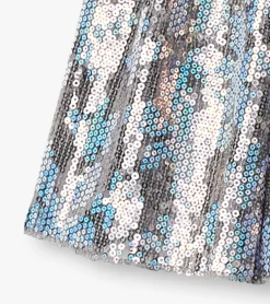 Hot Girls Flower Shimmer Sequin Tulle Skirt Bottoms