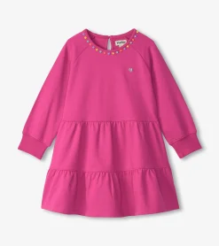 Best Girls Flowers Gathered Tiered Dress Dresses