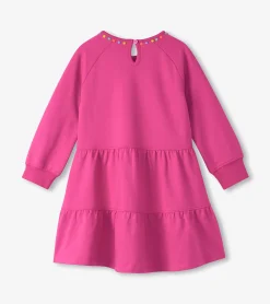 Best Girls Flowers Gathered Tiered Dress Dresses