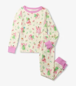 Girls Forest Fairies Pajama Set Sleepwear|Sleepwear
