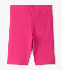 Girls Fuschia Bike Shorts Bottoms