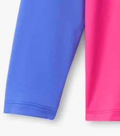 Clearance Girls Fuschia Purple Long Sleeve Rashguard Swimwear|Swimwear
