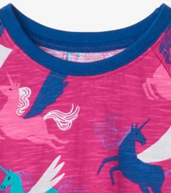 Girls Galactic Unicorn Drop Waist Dress Dresses