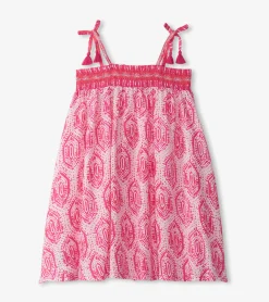 Girls Geo Mosaic Dress Dresses