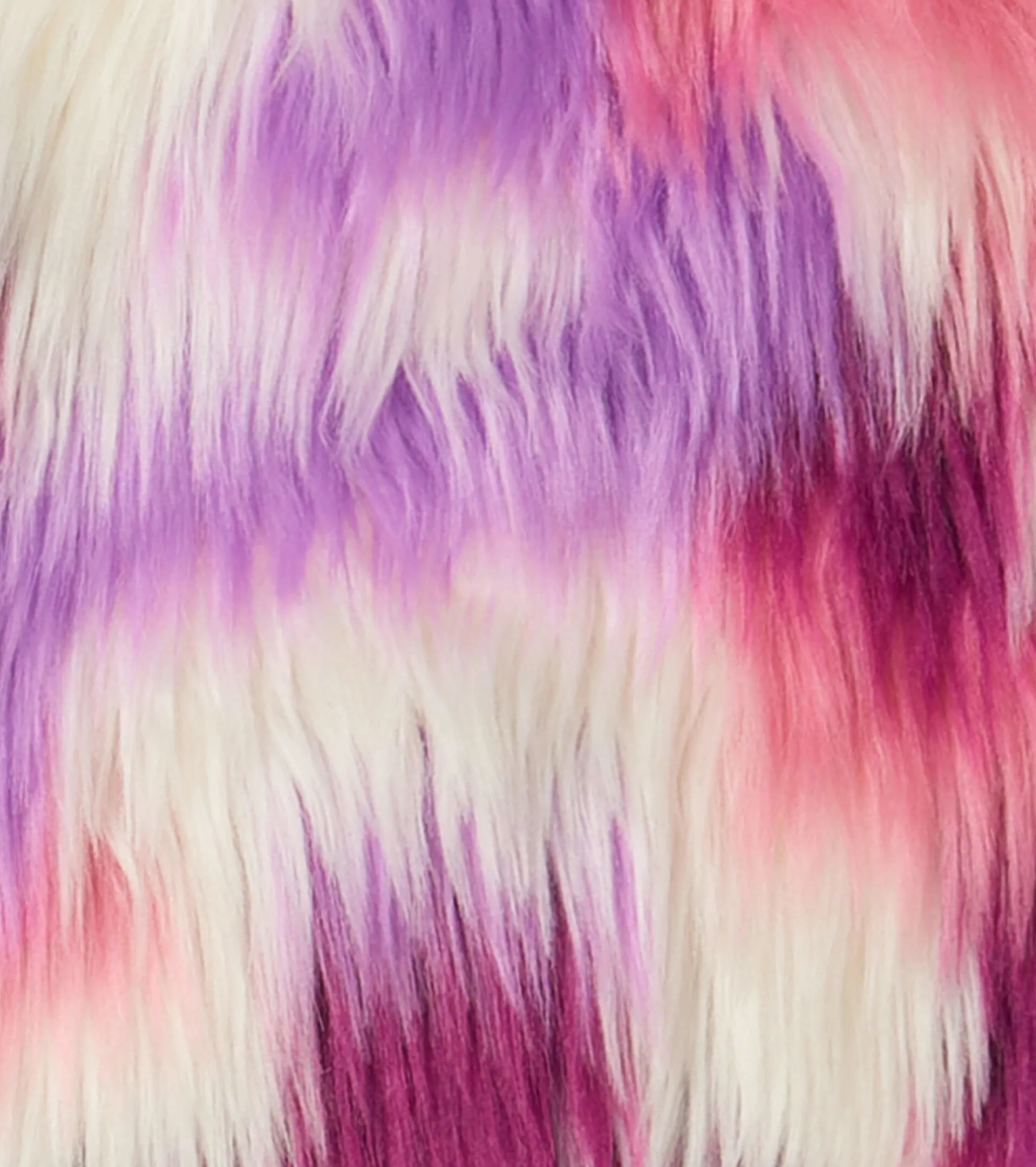 Online Girls Groovy Faux Fur Vest Tops