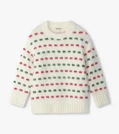 Best Girls Holiday Basket Weave Sweater Sweaters