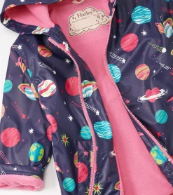 Discount Girls Interstellar Zip-Up Rain Jacket Rainwear|Rainwear