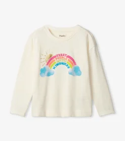 Outlet Girls Kindness Long Sleeve T-Shirt Tops