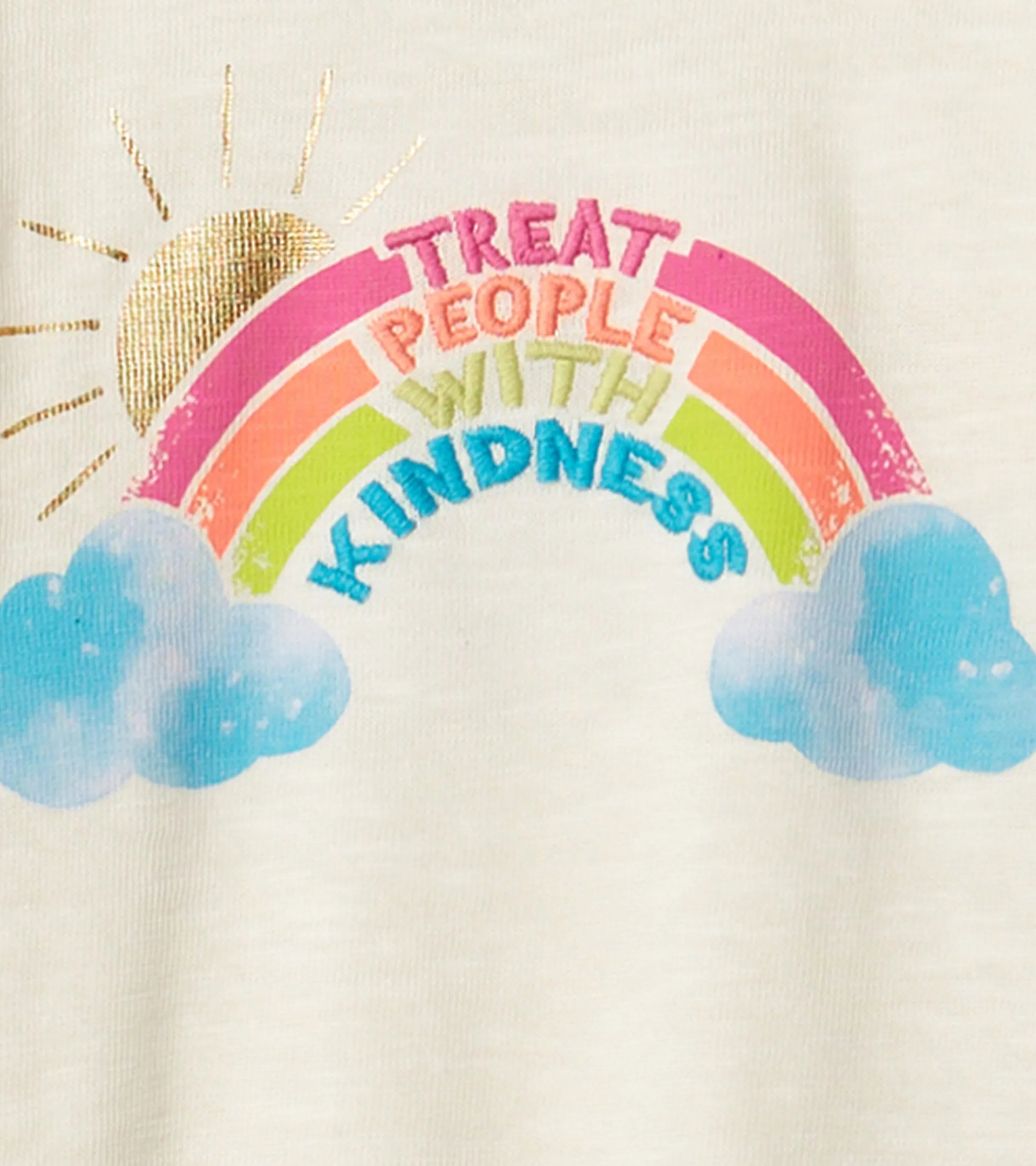 Outlet Girls Kindness Long Sleeve T-Shirt Tops