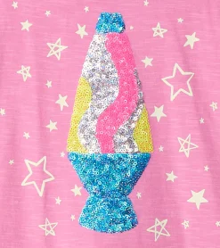 Online Girls Lava Lamp Long Sleeve Graphic Tee Tops