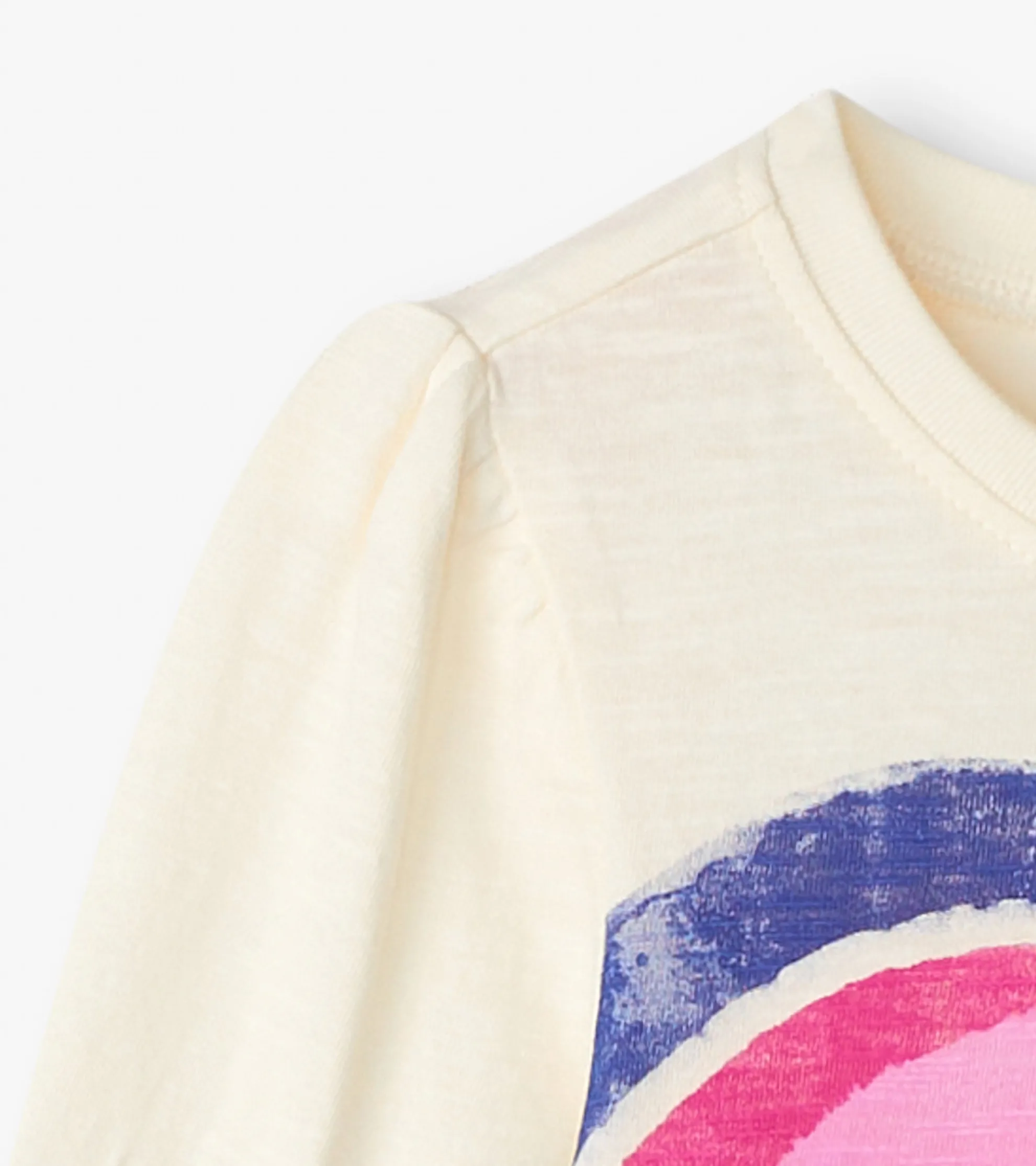 Hot Girls Layered Hearts Long Sleeve Graphic Tee Tops