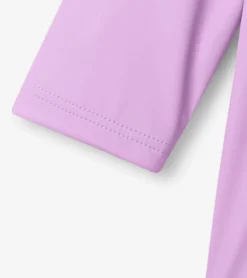 Discount Girls Lilac Button-Up Rain Jacket Rainwear|Rainwear
