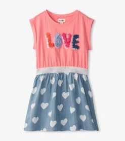 Hot Girls Love Elastic Waist Dress Dresses