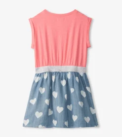 Hot Girls Love Elastic Waist Dress Dresses