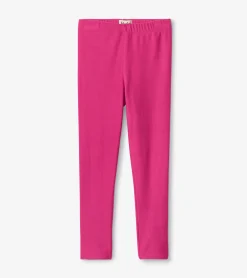 Discount Girls Magenta Cozy Leggings Bottoms