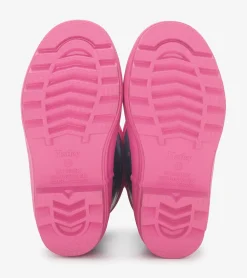 Sale Girls Mini Lightning Bolts Sherpa Lined Rain Boots Rainwear|Rainwear