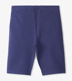 Girls Navy Bike Shorts Bottoms