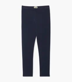 Sale Girls Navy Cozy Leggings Bottoms