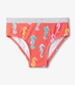 Girls Painted Sea Horse Tankini Set Swimwear|Swimwear