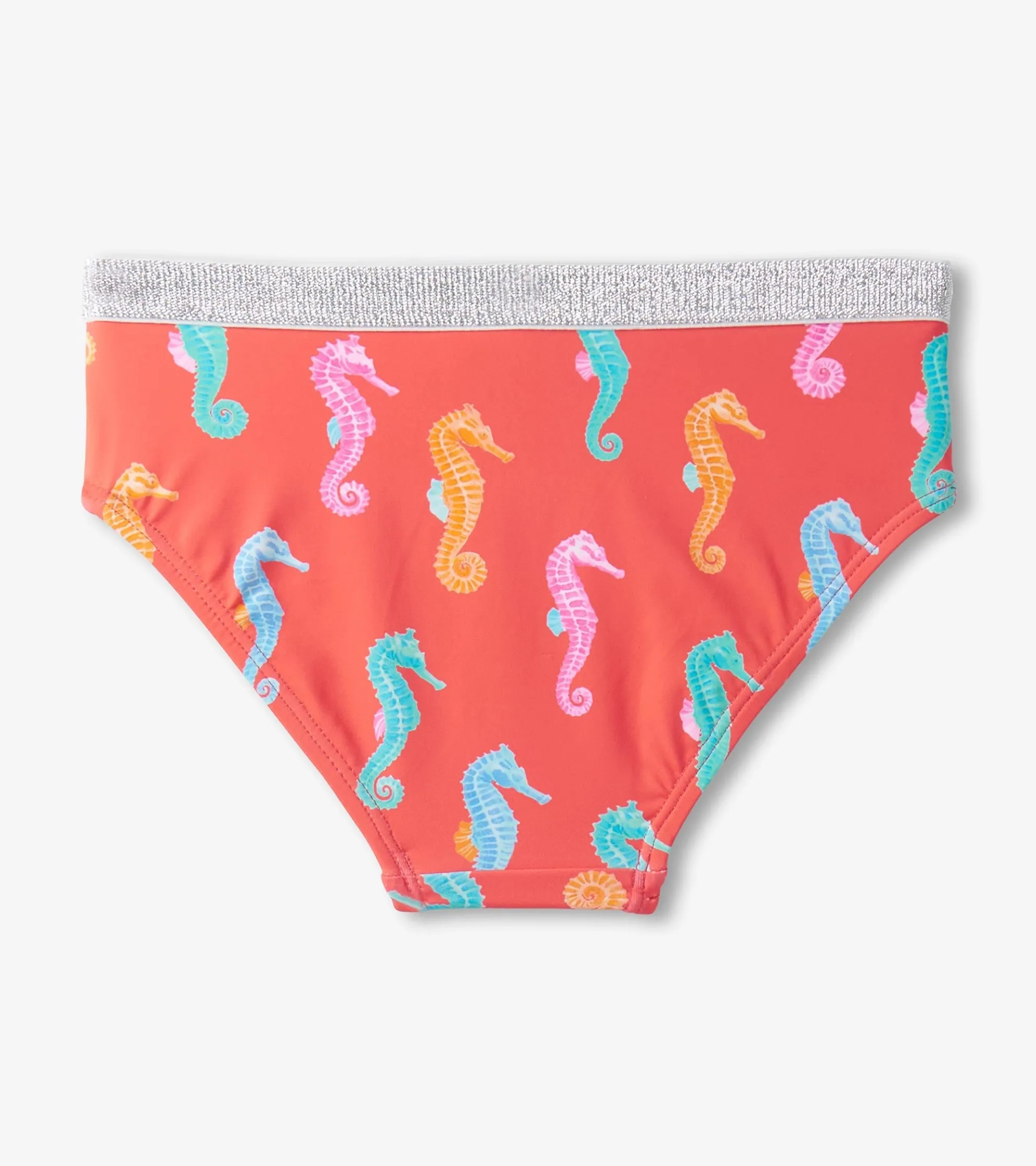 Girls Painted Sea Horse Tankini Set Swimwear|Swimwear