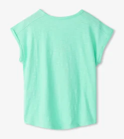 Best Girls Painted Seashorse Relaxed T-Shirt Tops