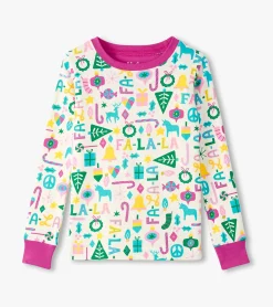 Discount Girls Pink Falala Pajama Set Sleepwear|Sleepwear