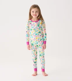 Discount Girls Pink Falala Pajama Set Sleepwear|Sleepwear