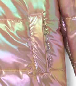 Online Girls Pink Moon Puffer Jacket Outerwear