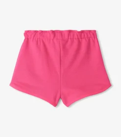 Best Girls Pink Paper Bag Shorts Bottoms