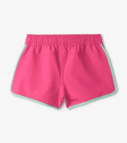 Sale Girls Pink Quick Dry Shorts Bottoms