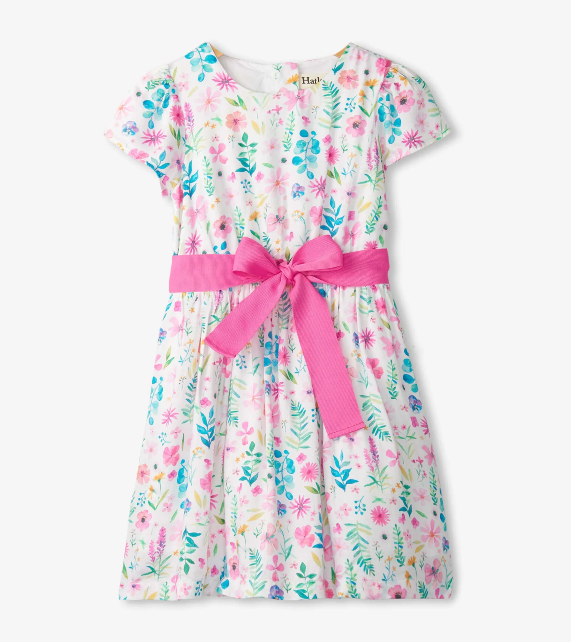 New Girls Pressed Flower Garden Dress Dresses
