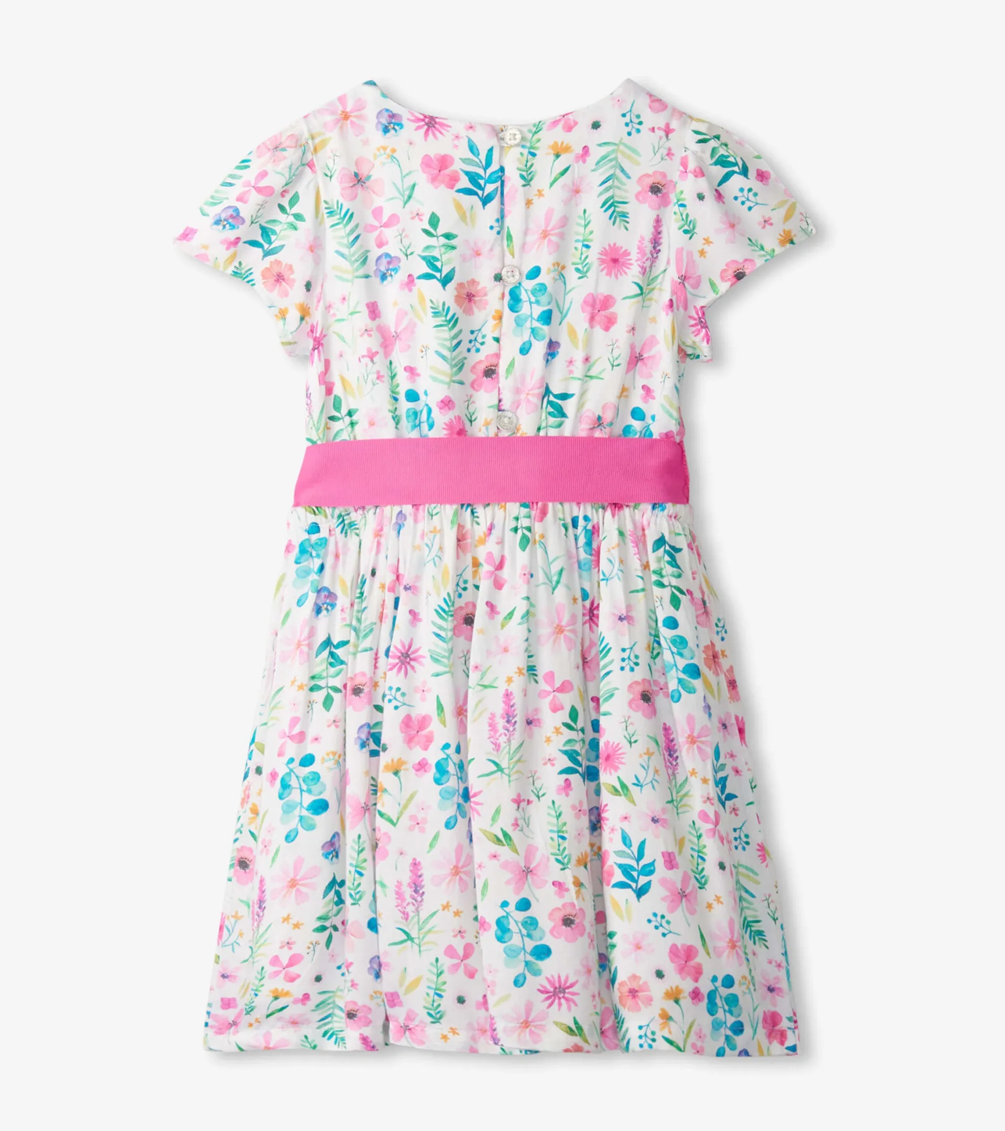 New Girls Pressed Flower Garden Dress Dresses